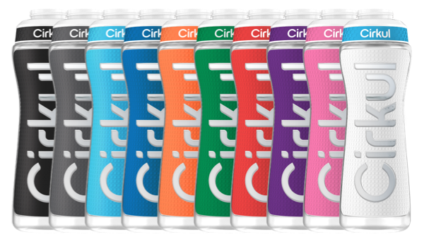 22oz. Grip Squeeze Plastic Bottle & Sport Lid V6